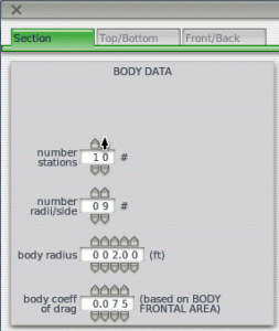 body data window
